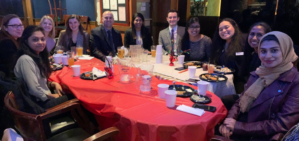 Attendees at the 2019 Holiday Party
