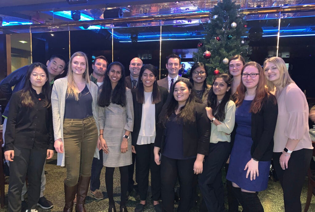 Attendees at the 2019 Holiday Party