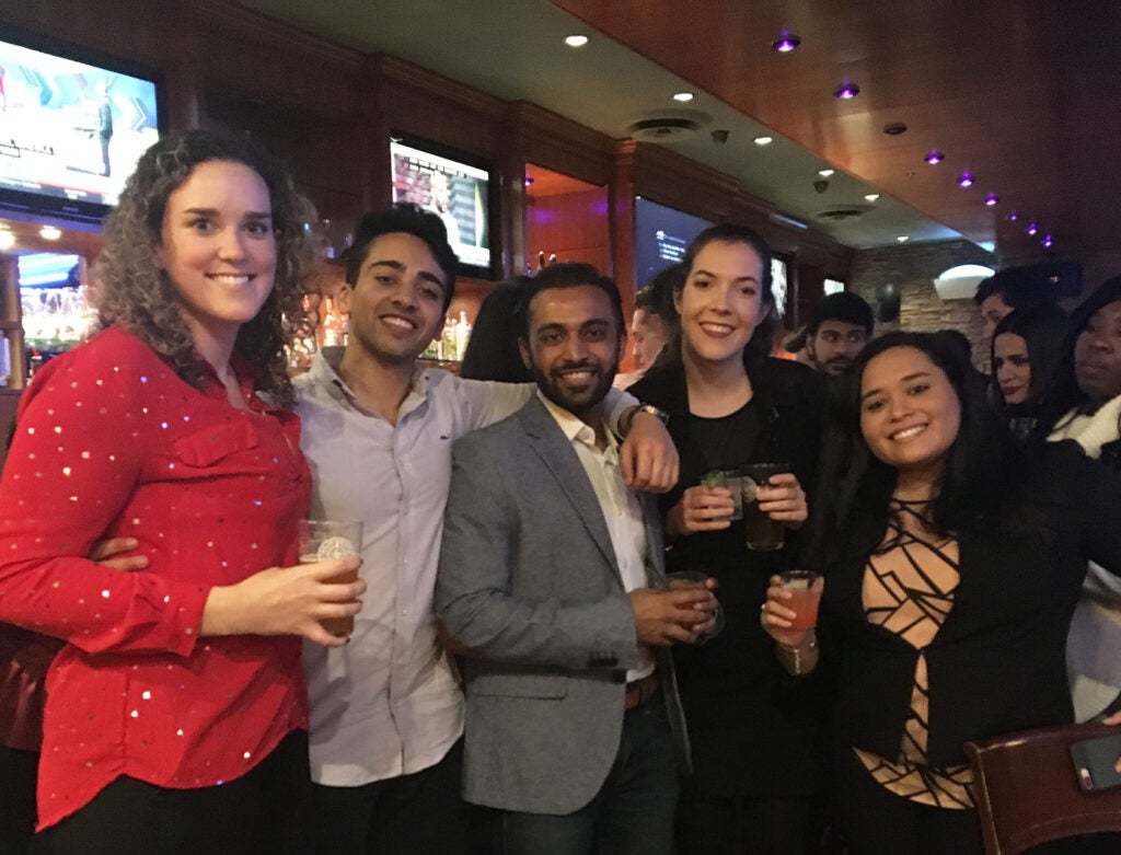 Attendees at the 2018 Holiday Party