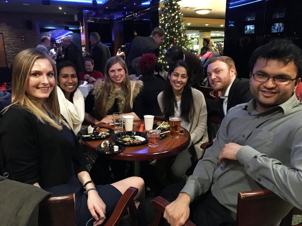 Attendees at the 2018 Holiday Party
